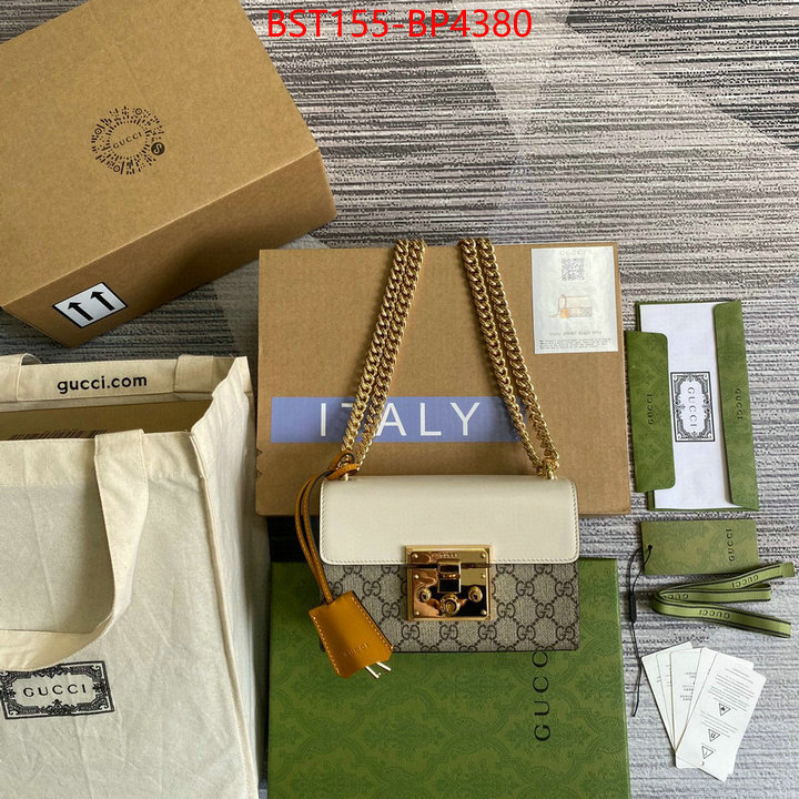 Gucci Bags(TOP)-Padlock-,replica shop ,ID: BP4380,$: 155USD