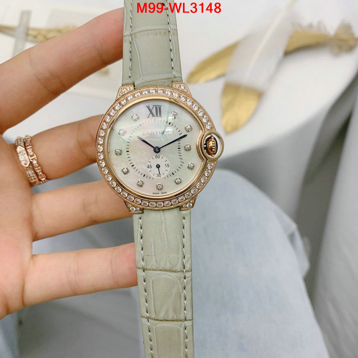 Watch(4A)-Cartier,1:01 , ID: WL3148,$: 99USD