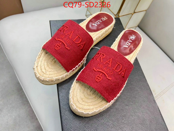 Women Shoes-Prada,can you buy knockoff , ID: SD2326,$: 79USD