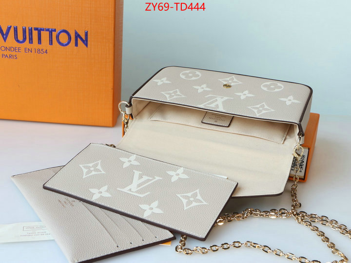 LV Bags(4A)-Wallet,ID: TD444,$: 69USD