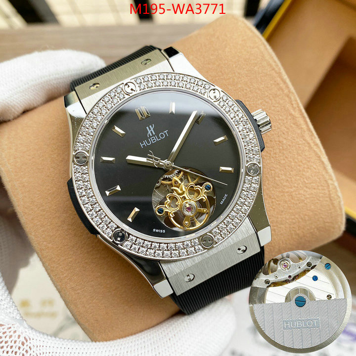 Watch(4A)-Hublot,top perfect fake ,ID: WA3771,$: 195USD