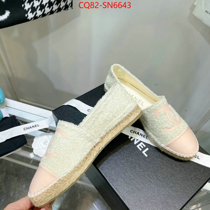 Women Shoes-Chanel,only sell high quality , ID: SN6643,$: 82USD