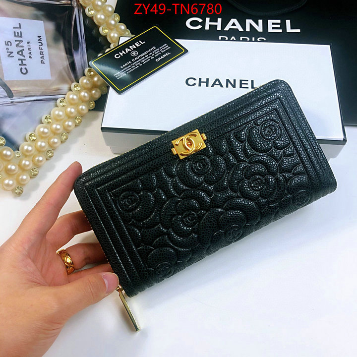 Chanel Bags(4A)-Wallet-,ID: TN6780,$: 49USD