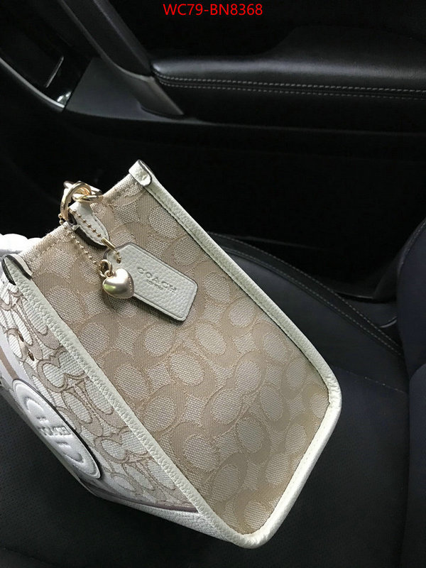 Coach Bags(4A)-Tote-,online sales ,ID: BN8368,$: 79USD