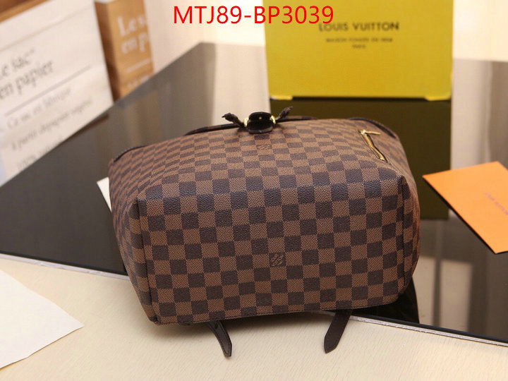 LV Bags(4A)-Backpack-,2023 aaaaa replica 1st copy ,ID: BP3039,$: 89USD