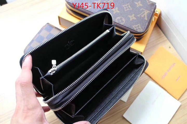 LV Bags(4A)-Wallet,ID: TK719,$:45USD