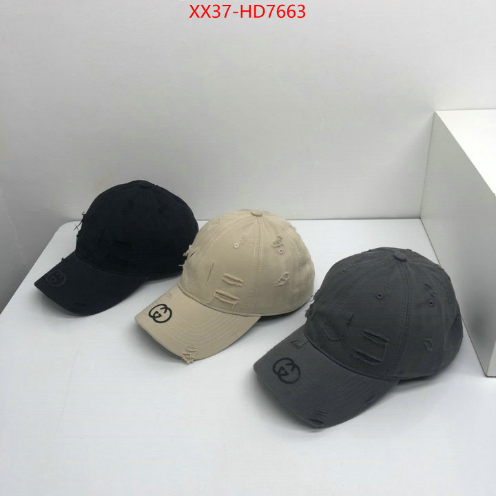 Cap (Hat)-Gucci,shop cheap high quality 1:1 replica , ID: HD7663,$: 37USD