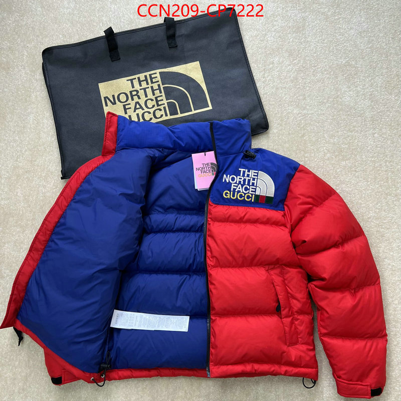 Down jacket Men-The North Face,wholesale replica shop , ID: CP7222,$: 209USD