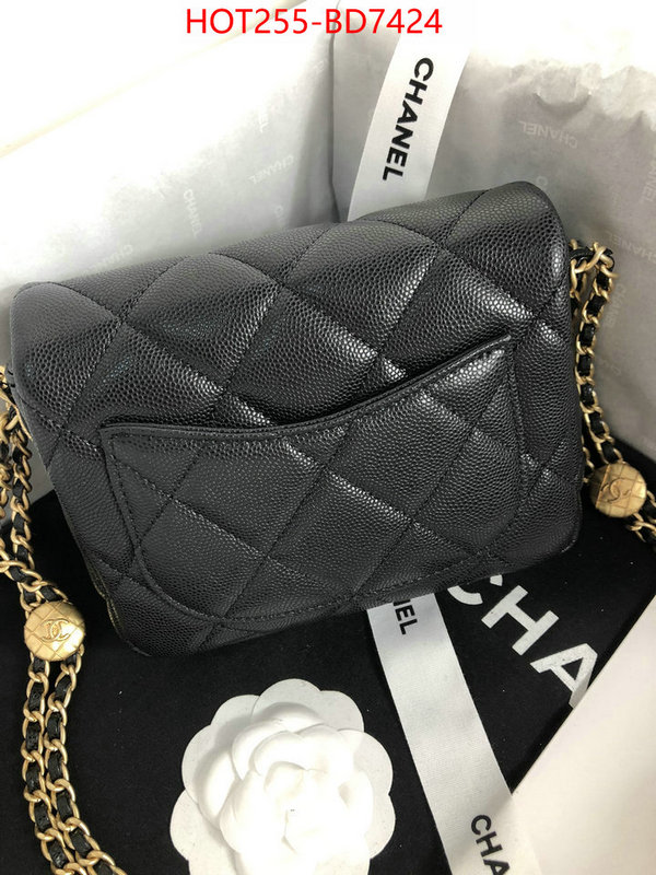 Chanel Bags(TOP)-Diagonal-,ID: BD7424,$: 255USD