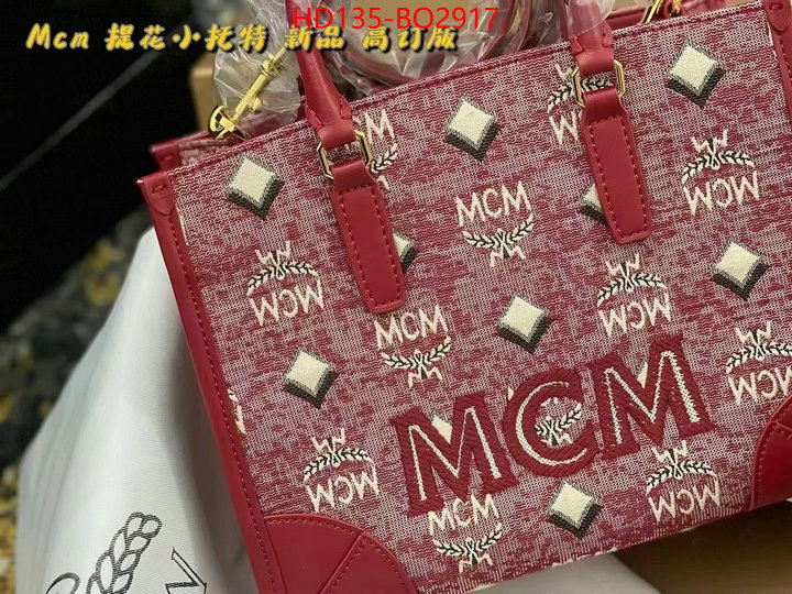 MCM Bags(TOP)-Handbag-,ID: BO2917,$: 135USD