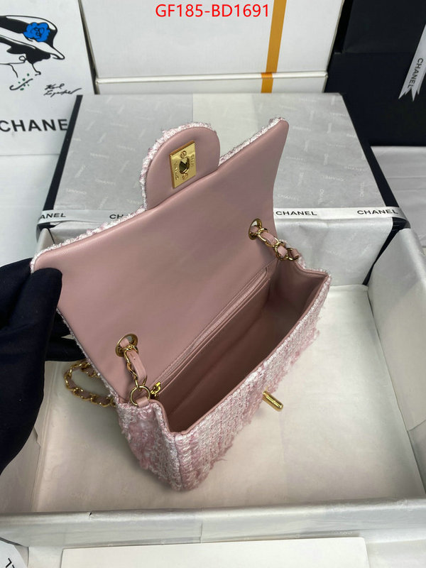 Chanel Bags(TOP)-Diagonal-,ID: BD1691,$: 185USD