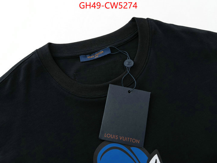 Clothing-LV,best replica 1:1 , ID: CW5274,$: 49USD