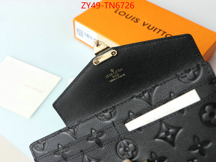 LV Bags(4A)-Wallet,ID: TN6726,$: 49USD