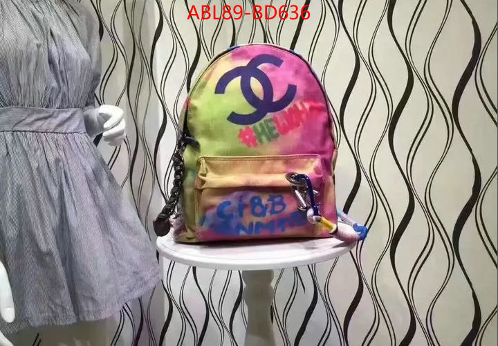 Chanel Bags(4A)-Backpack-,ID: BD636,$: 89USD