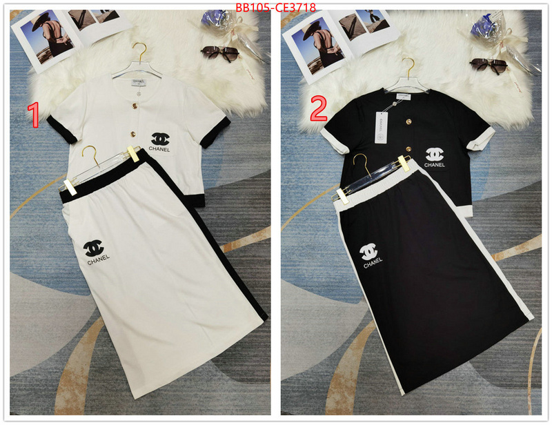 Clothing-Chanel,aaaaa quality replica ,ID: CE3718,$:105USD