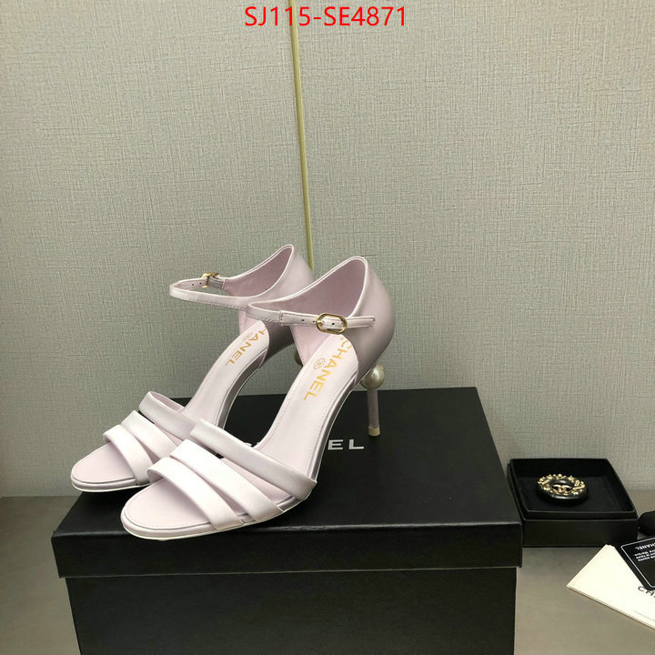 Women Shoes-Chanel,mirror copy luxury , ID: SE4871,$: 115USD