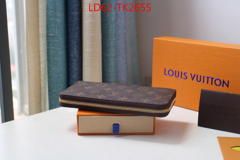 LV Bags(TOP)-Wallet,ID: TK2655,$:62USD