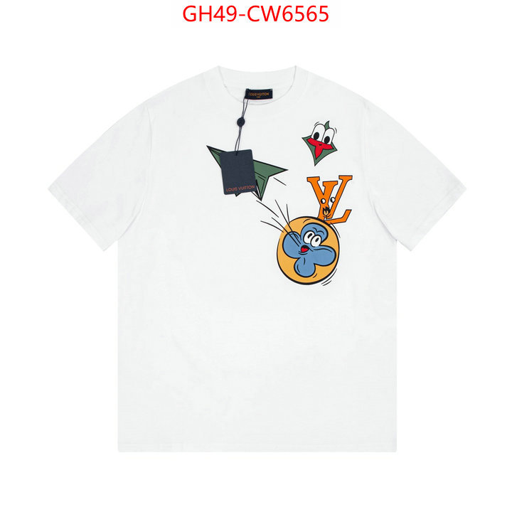 Clothing-LV,what is a 1:1 replica , ID: CW6565,$: 49USD