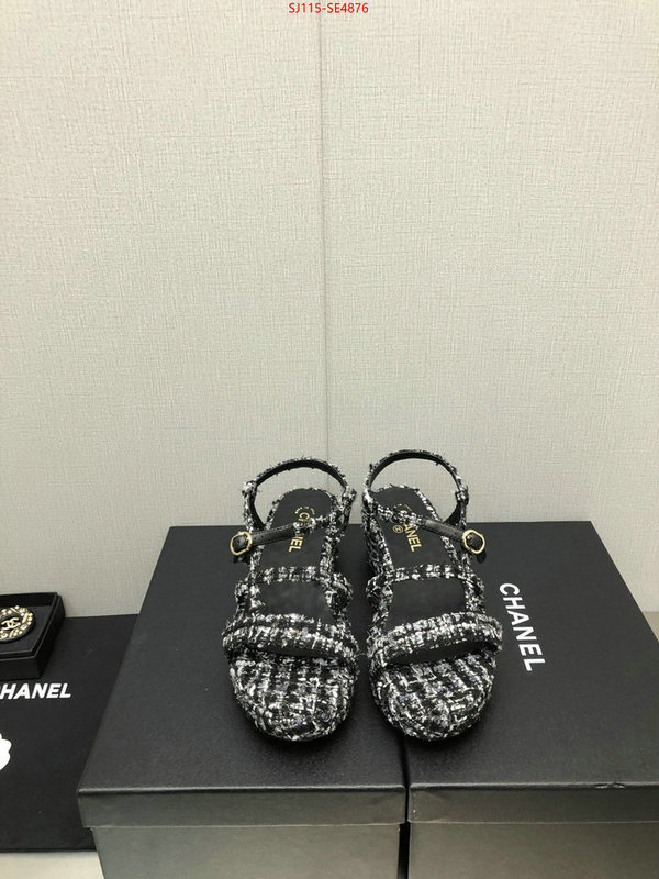 Women Shoes-Chanel,high quality , ID: SE4876,$: 115USD