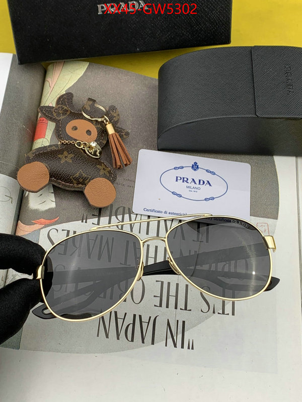 Glasses-Prada,top designer replica , ID: GW5302,$: 45USD