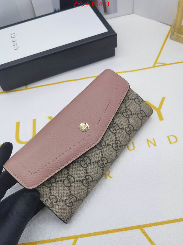 Gucci Bags(4A)-Wallet-,ID: TD463,$: 59USD