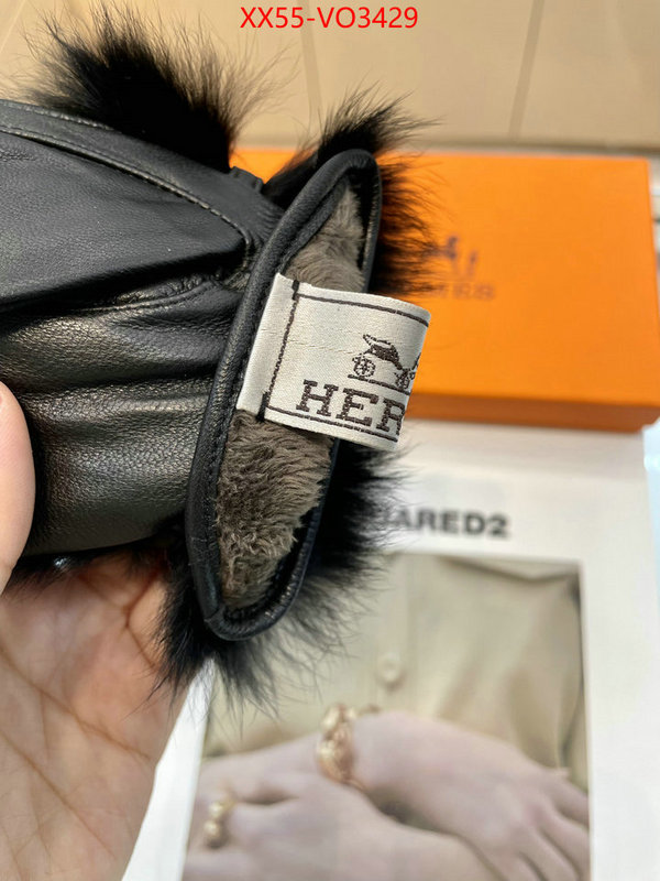 Gloves-Hermes,designer 1:1 replica , ID: VO3429,$: 55USD