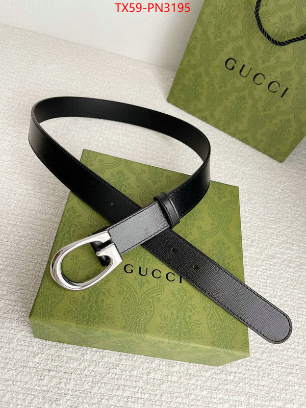Belts-Gucci,aaaaa class replica , ID: PN3195,$: 59USD