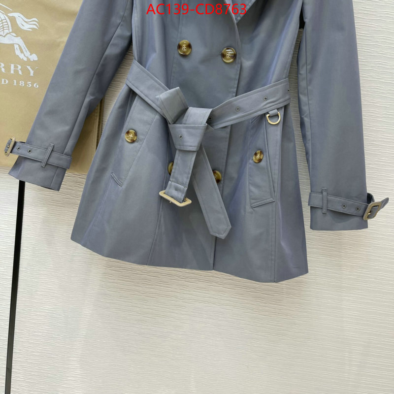 Down jacket Women-Burberry,2023 replica wholesale cheap sales online , ID: CD8763,$: 139USD