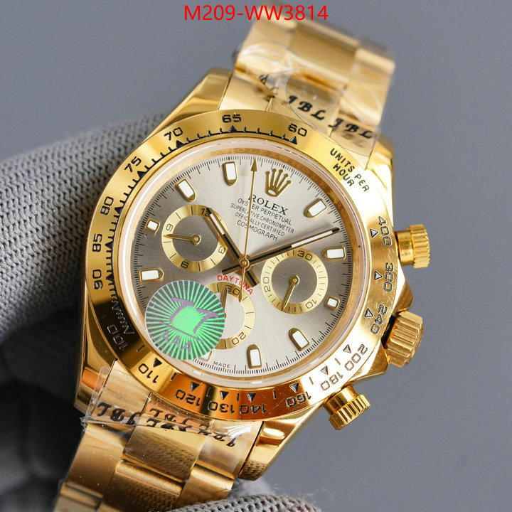 Watch (TOP)-Rolex,high quality , ID: WW3814,$: 209USD