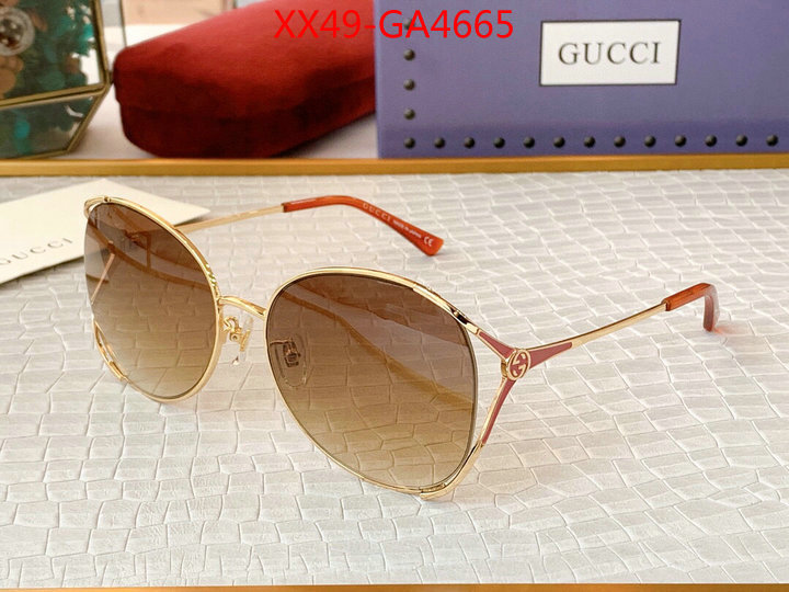 Glasses-Gucci,wholesale designer shop , ID: GA4665,$: 49USD