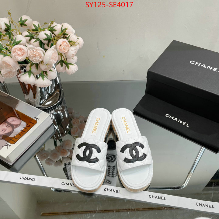 Women Shoes-Chanel,best designer replica , ID: SE4017,$: 125USD