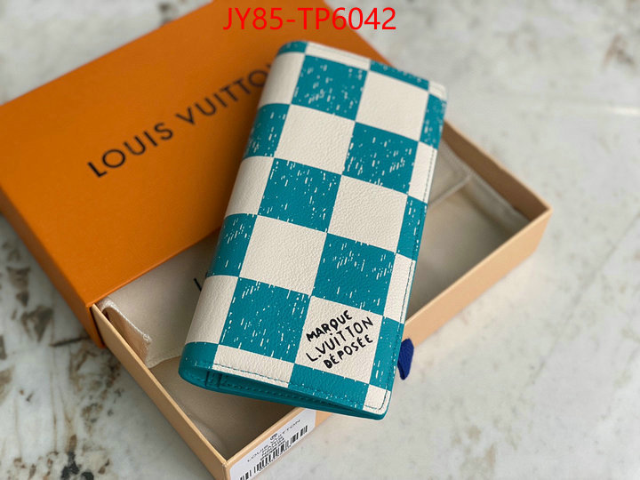 LV Bags(TOP)-Wallet,ID: TP6042,$: 85USD