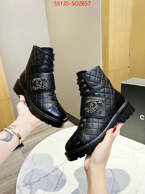 Women Shoes-Chanel,what is top quality replica , ID: SO2657,$: 135USD