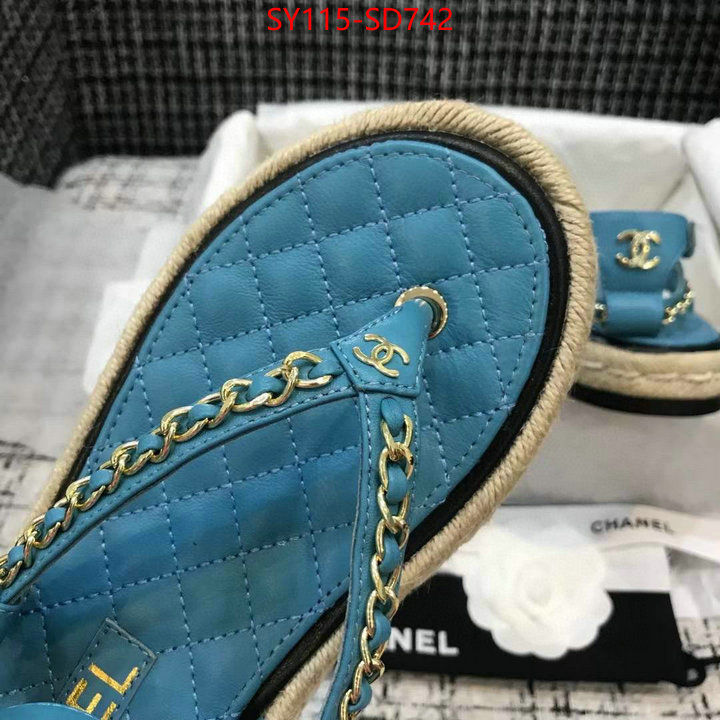 Women Shoes-Chanel,where quality designer replica , ID: SD742,$: 115USD