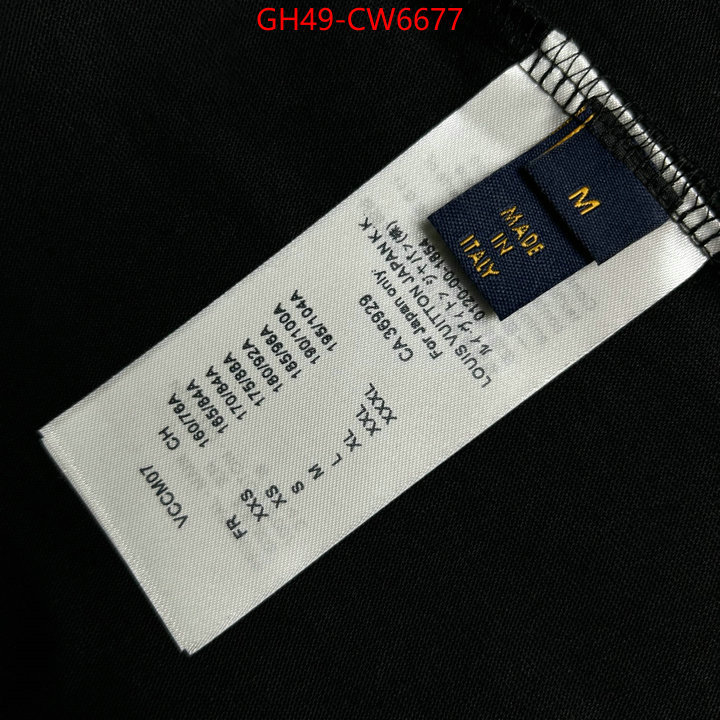 Clothing-LV,best replica quality , ID: CW6677,$: 49USD