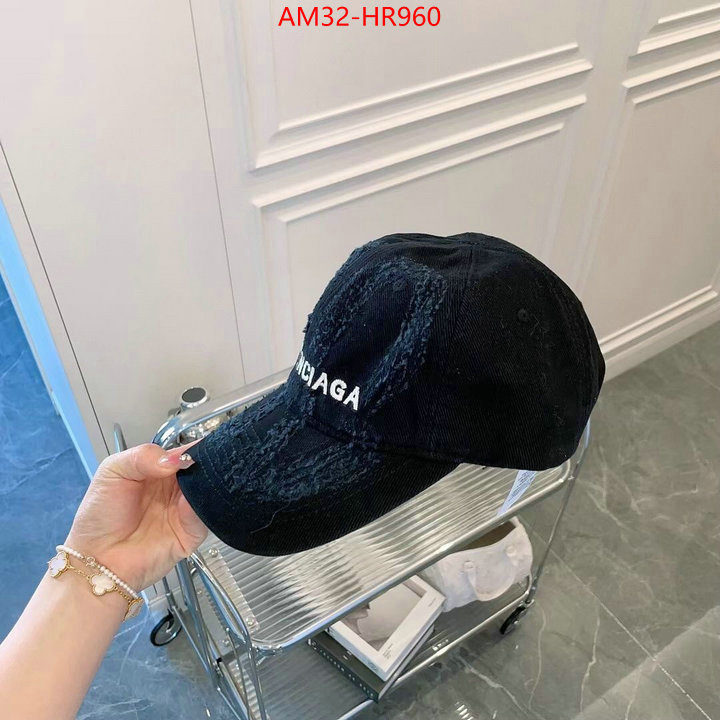 Cap (Hat)-Balenciaga,aaaaa+ quality replica , ID: HR960,$: 32USD