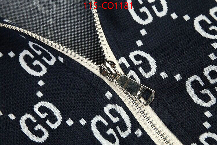 Clothing-Gucci,designer 1:1 replica , ID: CO1181,$: 115USD