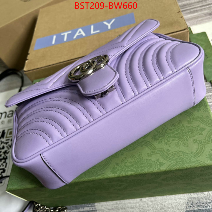 Gucci Bags(TOP)-Marmont,find replica ,ID: BW660,$: 209USD