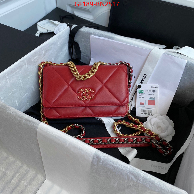 Chanel Bags(TOP)-Diagonal-,ID: BN2517,$: 189USD