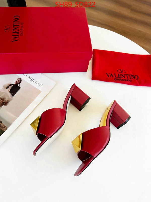 Women Shoes-Valentino,replica 2023 perfect luxury , ID: SD822,$: 89USD