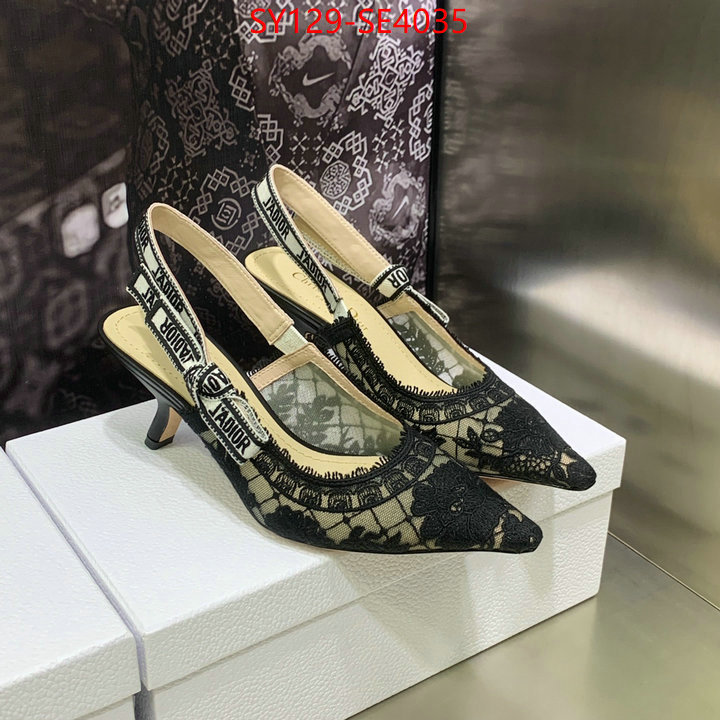 Women Shoes-Dior,aaaaa+ replica designer , ID: SE4035,$: 129USD