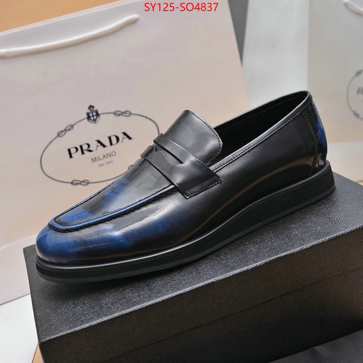 Men Shoes-Prada,designer 1:1 replica , ID: SO4837,$: 125USD