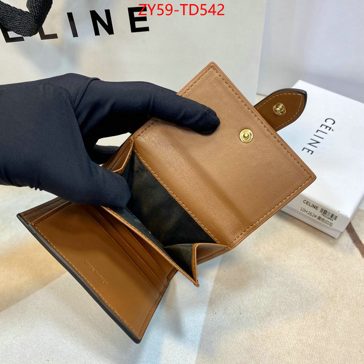 CELINE Bags(4A)-Wallet,high quality designer replica ,ID: TD542,$: 59USD