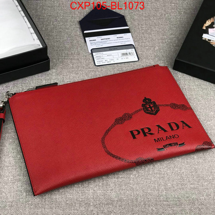 Prada Bags(TOP)-Clutch-,ID: BL1073,$: 105USD