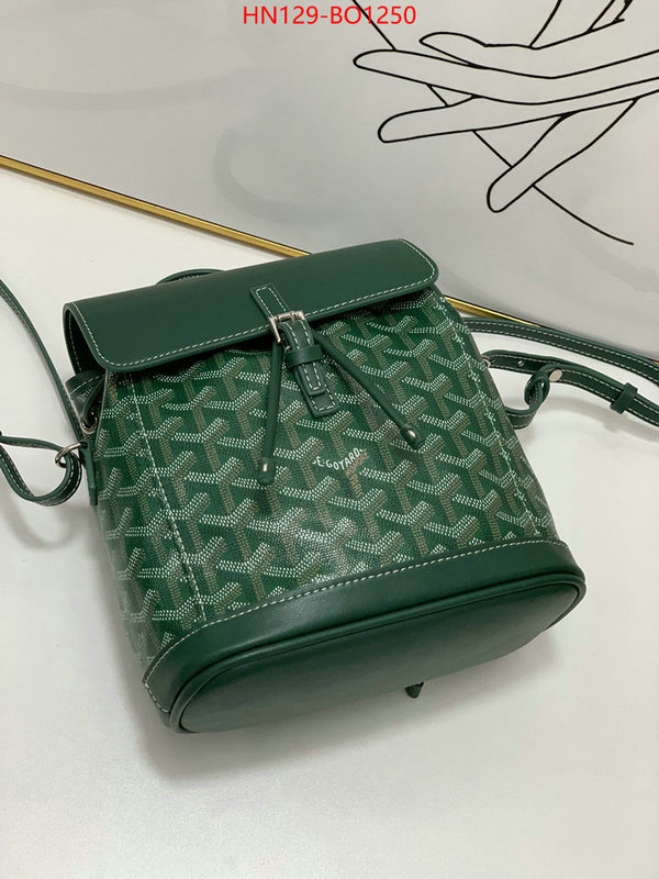 Goyard Bags(4A)-Backpack-,best fake ,ID: BO1250,$: 129USD