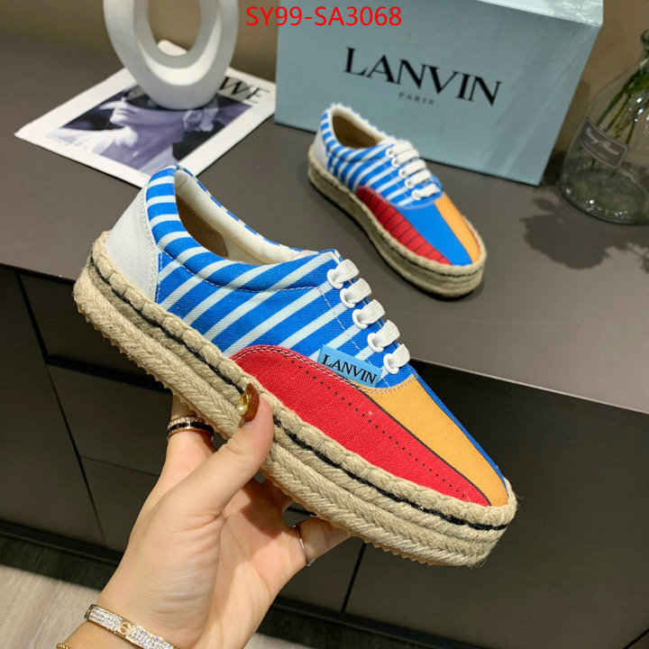 Women Shoes-LANVIN,aaaaa+ replica designer , ID:SA3068,$: 99USD