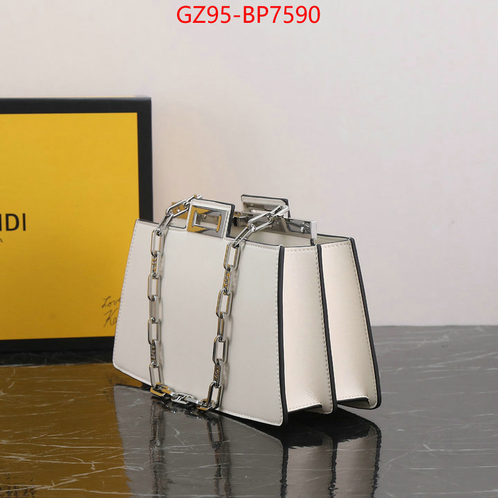 Fendi Bags(4A)-Handbag-,1:1 replica ,ID: BP7590,$: 95USD