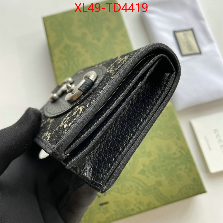 Gucci Bags(4A)-Wallet-,china sale ,ID: TD4419,$: 49USD