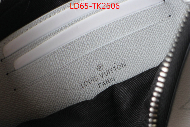 LV Bags(TOP)-Wallet,ID: TK2606,$:65USD