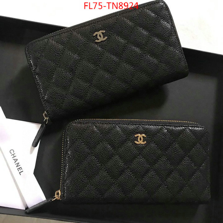 Chanel Bags(4A)-Wallet-,ID: TN8924,$: 75USD